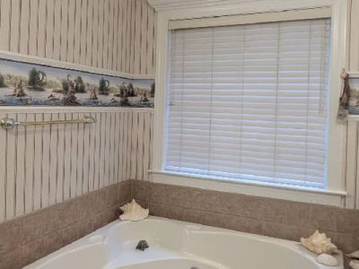 Bathroom Wallpaper Installation